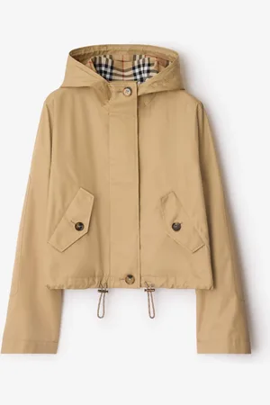Burberry Short Gabardine Parka
