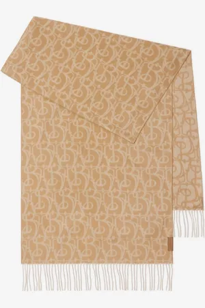 Burberry Wide B Charm Cashmere Scarf