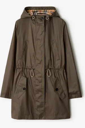 Burberry Coated Gabardine Parka
