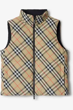 Burberry Reversible Check Nylon Puffer Gilet