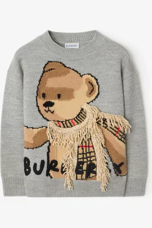 Burberry Childrens Thomas Bear Wool Sweater
