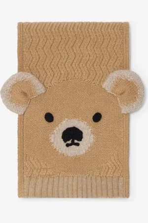 Burberry Childrens Thomas Bear Wool Scarf