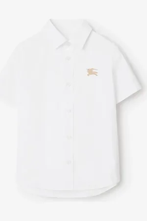 Burberry Childrens Stretch Cotton Shirt