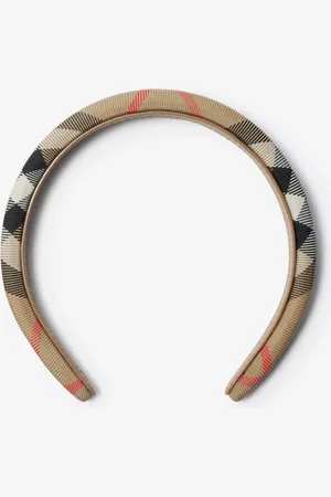 Burberry Childrens Check Nylon Headband