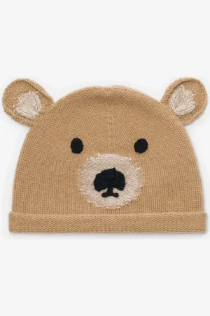 Burberry Childrens Thomas Bear Wool Beanie