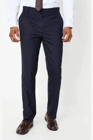 Burton Mens Tailored Fit Smart Trousers