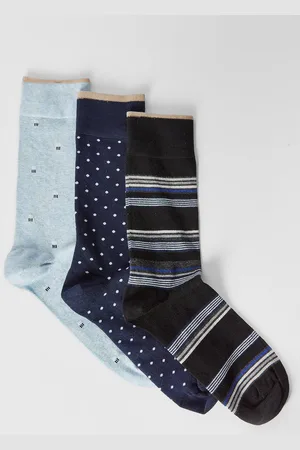Burton Mens 3 Pack Mixed Pattern Smart Socks