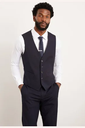 Burton Mens Slim Fit Essential Waistcoat