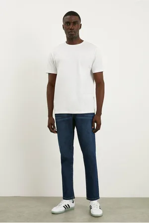Burton Mens Dark Wash Slim Fit Jeans