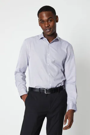 Burton Mens Long Sleeve Fine Stripe Shirt