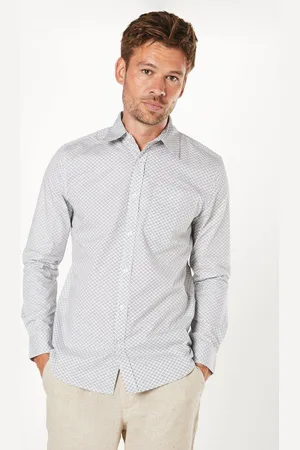 Burton Mens Decire Geo Print Long Sleeve Shirt