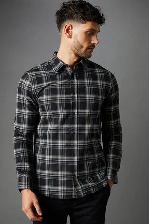 Burton Mens Jive Check Long Sleeve Shirt