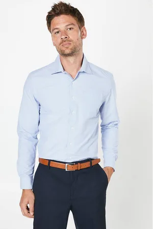 Burton Mens Casual Micro Check Long Sleeve Shirt