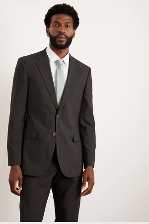Burton Mens Tailored Fit Essential Suit Jacket
