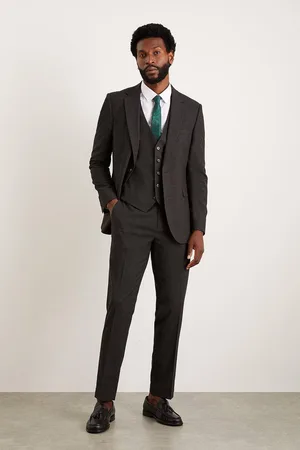 Burton Mens Slim Fit Essential Suit Trousers
