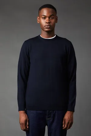 Burton Mens 1904 Merino Blend Crew Neck Jumper