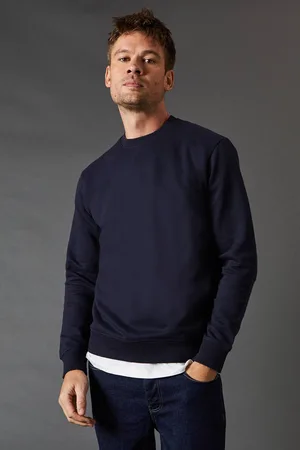 Burton Mens Textured Crew Neck Sweat