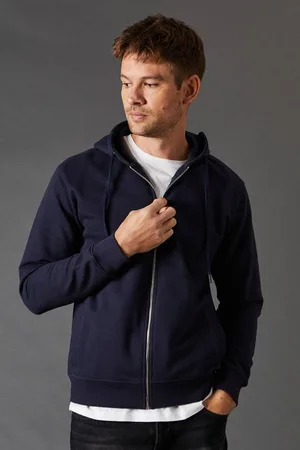 Burton Mens Textured Zip Through Hoody