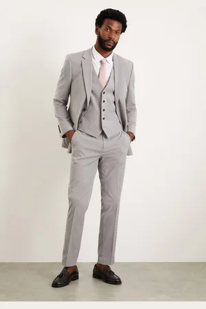 Burton Mens Slim Fit Essential Suit Trousers