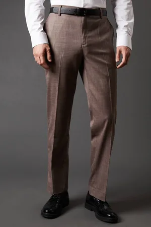 Burton Mens Stretch Tailored Fit Smart Trousers