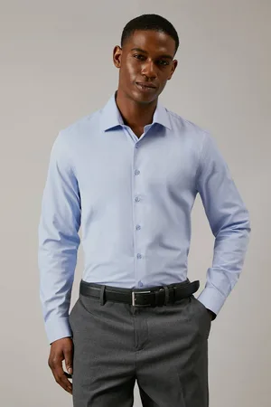 Burton Mens Regular Fit Easy Iron Shirt