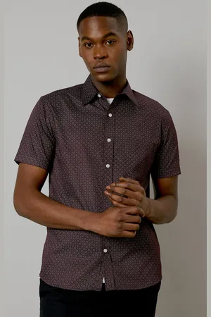 Burton Mens Geo Print Short Sleeve Shirt