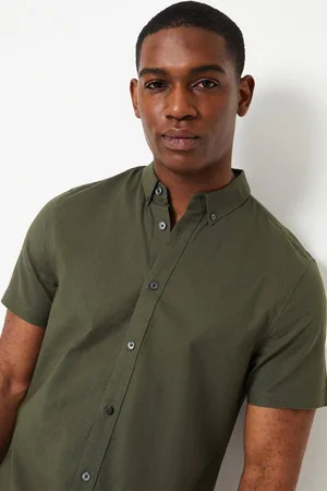 Burton Mens Short Sleeve Oxford Shirt