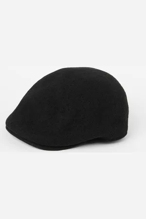 Burton Mens Pure Wool Brushed Flat Cap