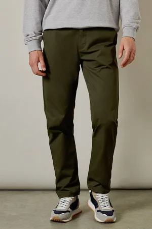Burton Mens Half Elasticated Waist Slim Fit Chinos
