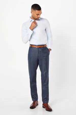 Burton Mens Puppytooth Slim Fit Smart Trousers