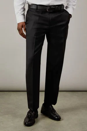 Burton Mens Textured Stretch Slim Fit Trousers