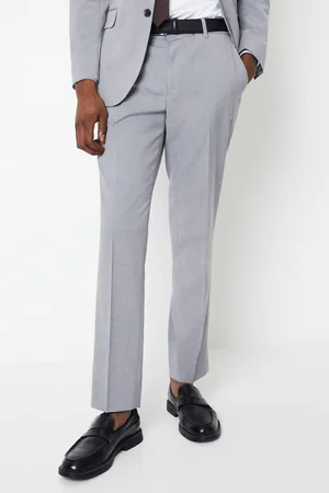 Burton Mens Tailored Fit Essential Suit Trousers