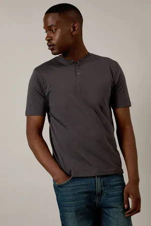 Burton Mens Grandad Neck T-shirt