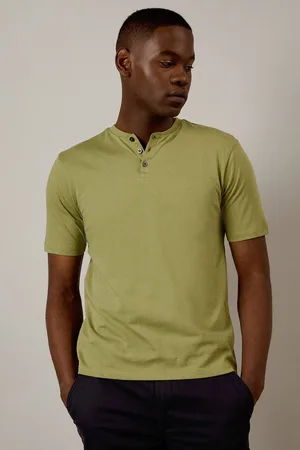 Burton Mens Grandad Neck T-shirt