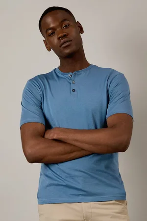 Burton Mens Grandad Neck T-shirt