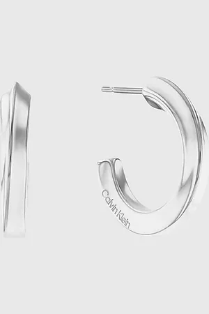 Calvin Klein Twisted Ring Hoop Earrings