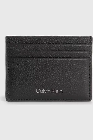 Calvin Klein Leather Cardholder - - - Men - One Size