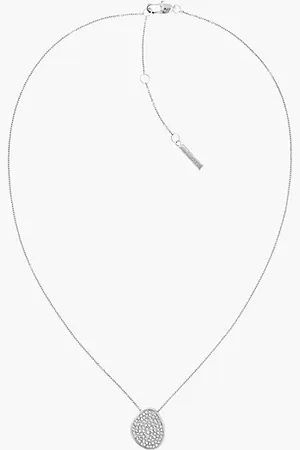 Calvin Klein Crystal Pendant Short Necklace