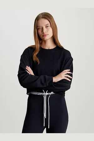 Calvin Klein Mesh Cropped Sweatshirt