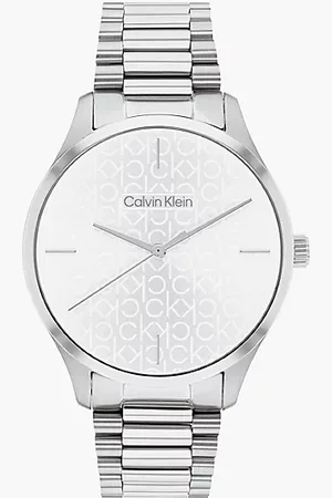 Calvin Klein All-Over Monogram Bracelet Watch