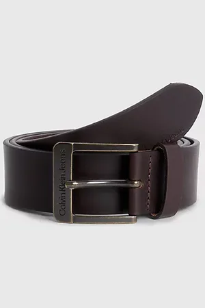 Calvin Klein Leather Belt - - - Men - 80 cm