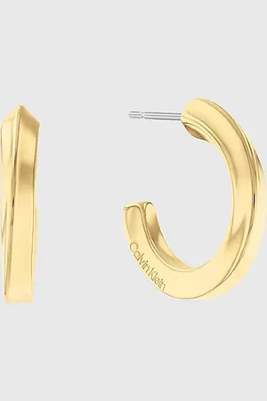 Calvin Klein Twisted Ring Hoop Earrings