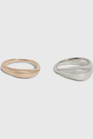 Calvin Klein Two Tone 2-Piece Rings Set