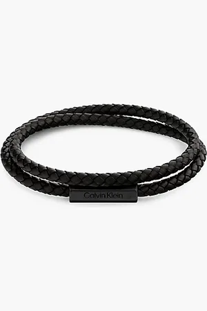 Calvin Klein Double Wrap Braided Bracelet