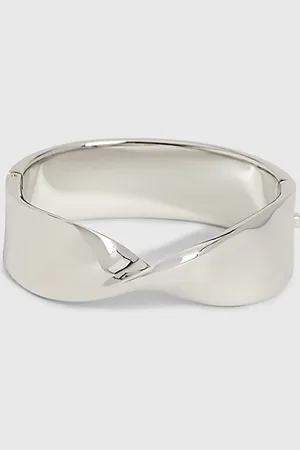 Calvin Klein Twisted Hinged Bangle Bracelet
