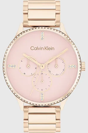 Calvin Klein Multifunction Crystal Embellished Watch