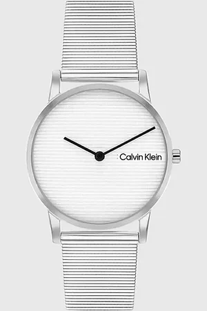 Calvin Klein Linear Dial Mesh Bracelet Watch