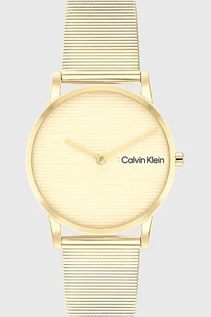 Calvin Klein Linear Dial Mesh Bracelet Watch