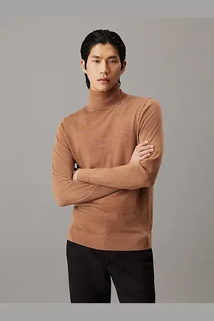 Calvin Klein Merino Roll Neck Jumper