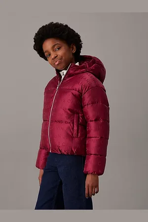 Calvin Klein Hooded Logo Puffer Jacket